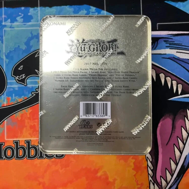 YUGIOH Mega Tin 2017 Sealed Kaiba Mega Tin