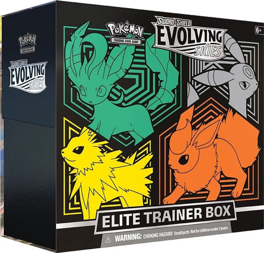 Pokemon Evolving Skies Elite Trainer Box (Leafeon/Sylveon)