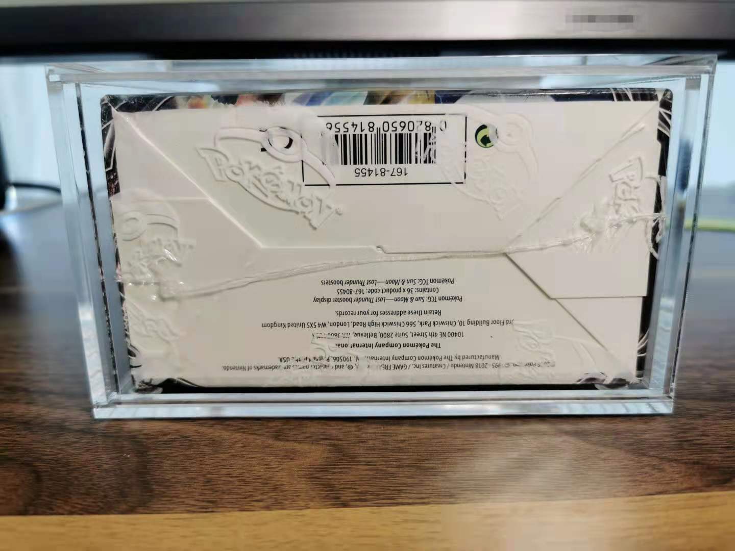 Pokemon WOTC / Post Booster Box Acrylic Case
