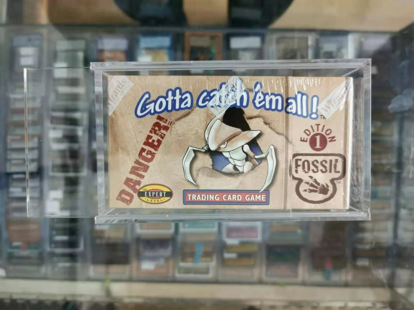 Pokemon WOTC Booster Box Acrylic Case