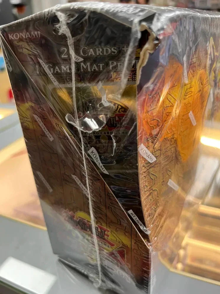 Yugioh Gold Series 4 GLD4 Pyramid Edition 5 Mini Boxes Display SMALL SEAL TEAR