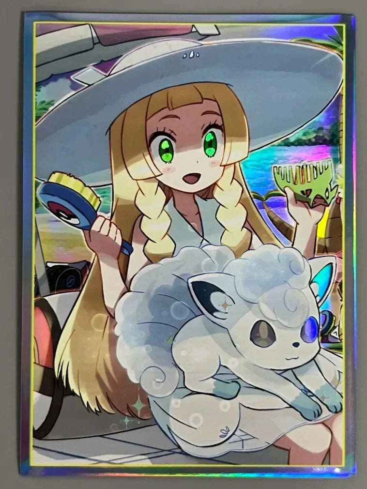 Pokemon Lillie & Alolan Vulpix Sleeves 60ct (unofficial)
