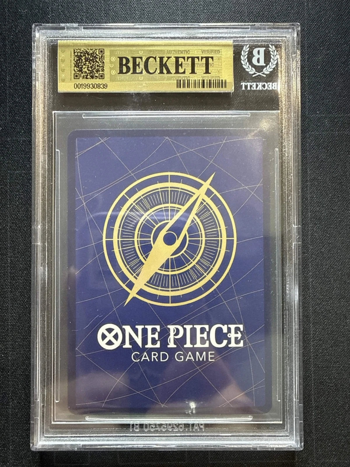 One Piece TCG 2025 OP05119 Monkey. D. Luffy SEC 2ND Anniversary SET BGS 9.5