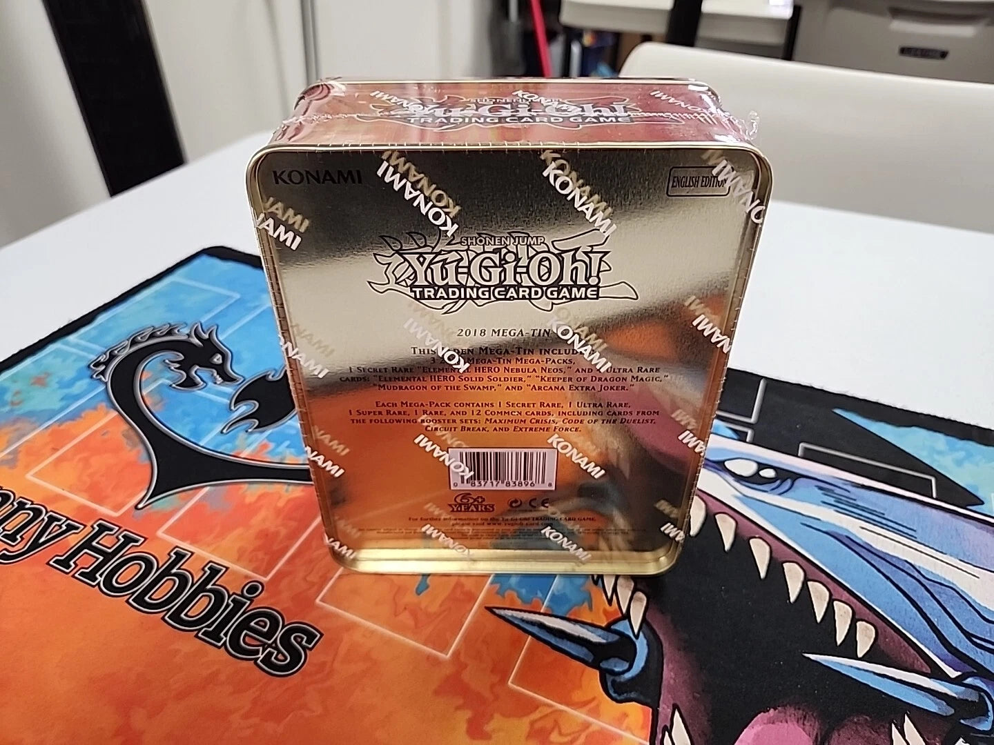 Yugioh Elemental Heros Nebula Neos Jaden 2018 Mega Tin SEALED