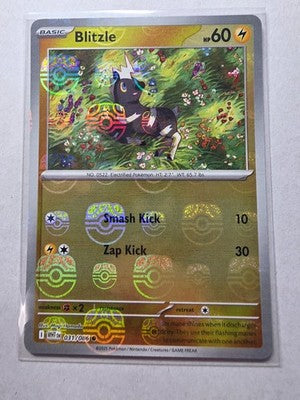 Blitzle (Master Ball Pattern) 31 - SV White Flare Holofoil