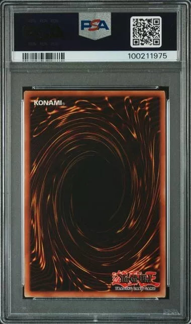 Yugioh Dark Magician SDY-006 FADED PSA 7