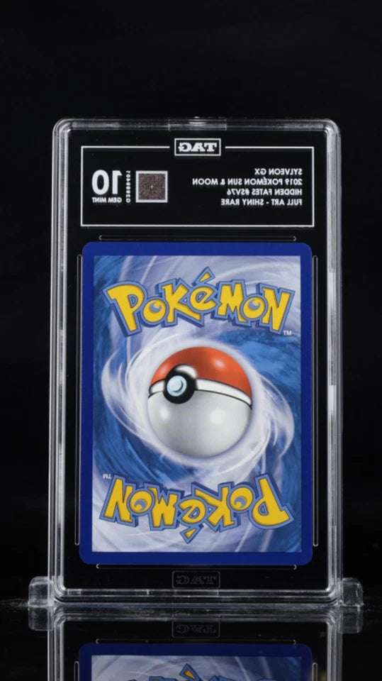 Pokemon Sylveon GX 2019 S&M Hidden Fates #SV76 Full Art - Shiny Rare TAG 10 GM