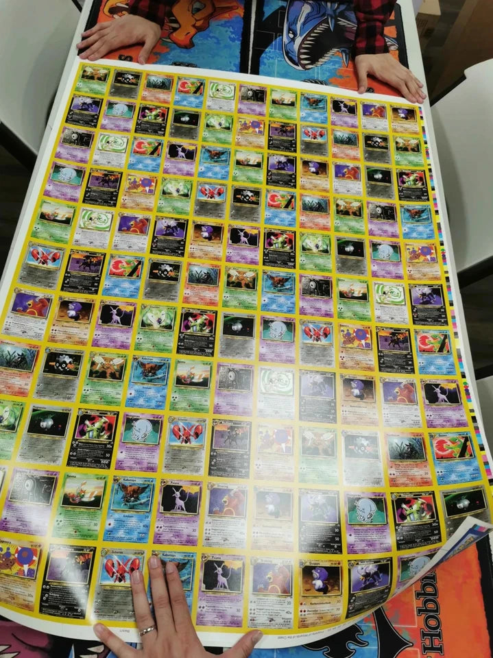 Pokemon Neo Discovery GERMAN Uncut Sheet
