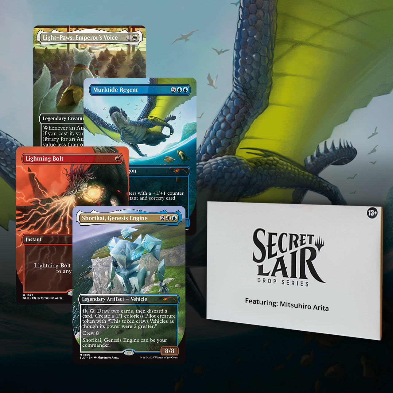 MTG Secret Lair x Avatar the Last Airbender Featuring Mitsuhiro Arita