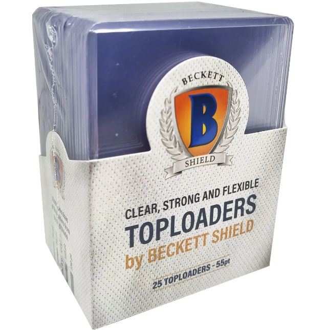 Beckett Top Loaders 25ct - 55pt