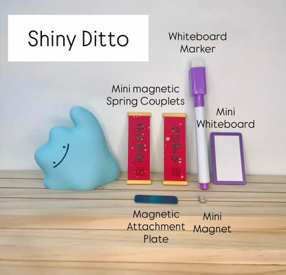 POKEMON SHINY Ditto Magnetic Figure with Accessories