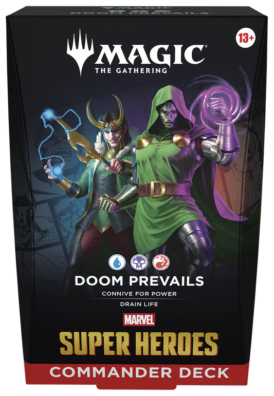 Magic The Gathering Marvel Super Heroes Commander Deck (Doom Prevails)