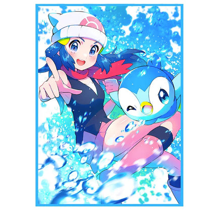 Pokemon Dawn Piplup Unofficial Sleeves 50ct