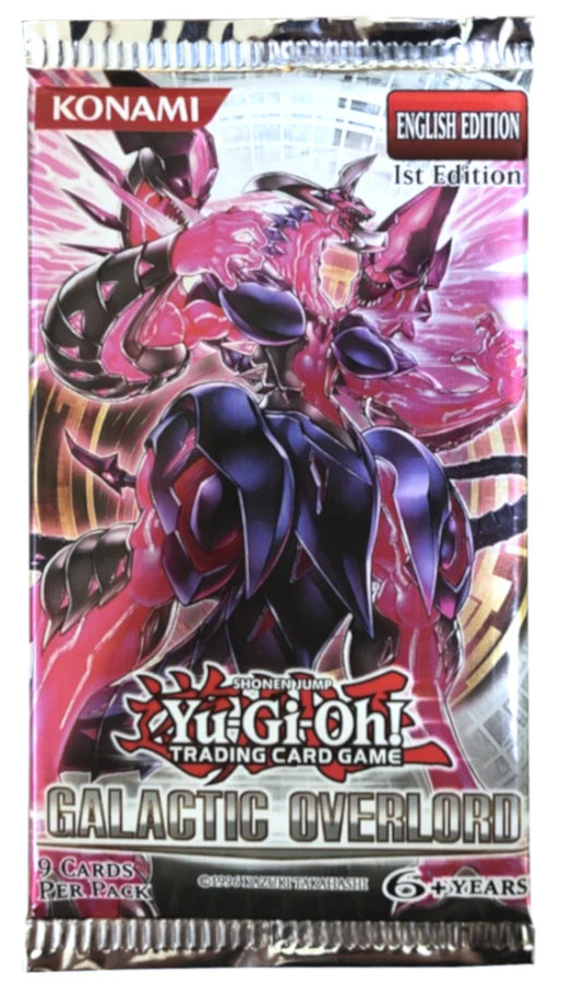 Yugioh Galactic Overlord GAOV 1st Edition Booster Pack