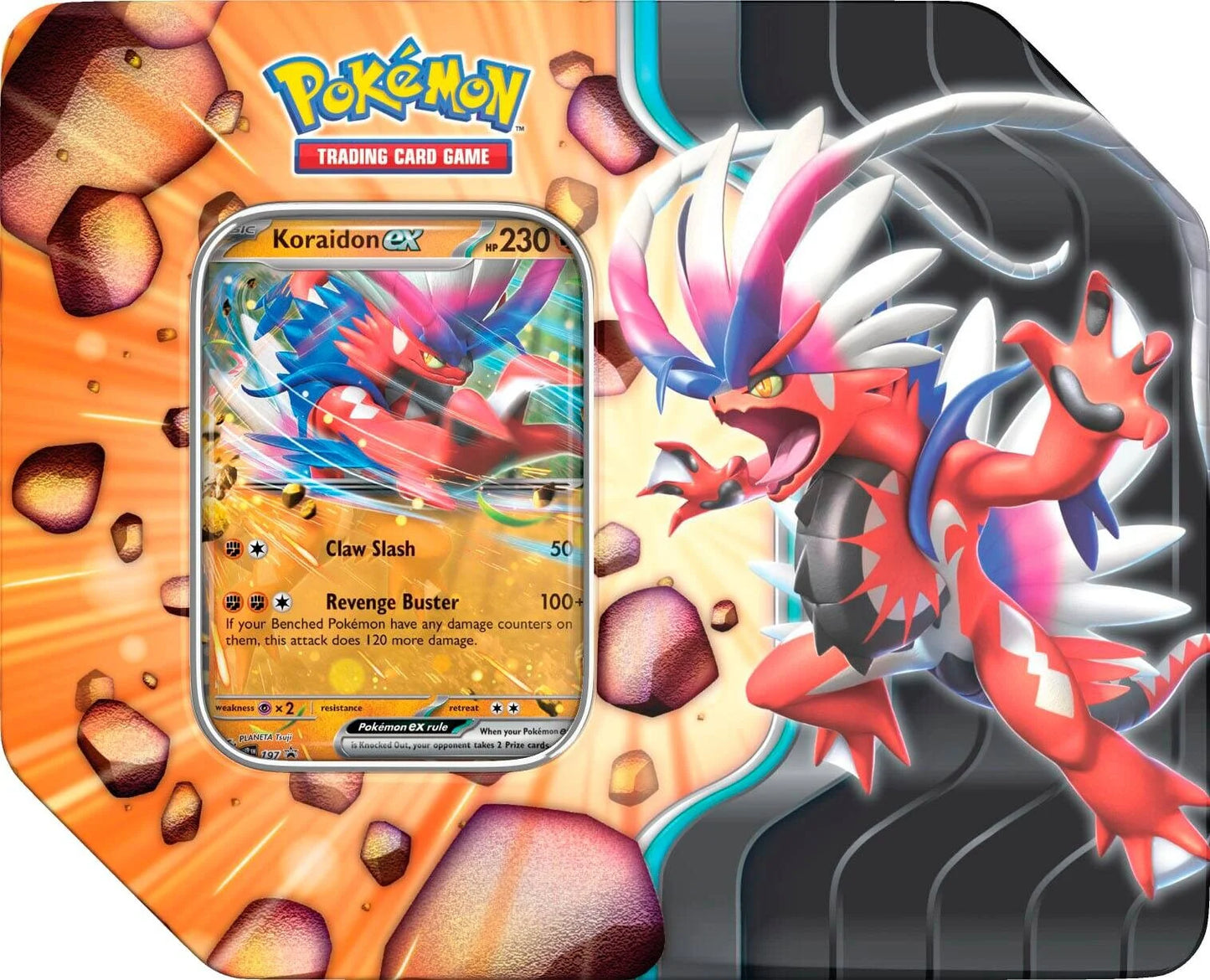 Pokemon Slashing Legends Summer 2025 Tins