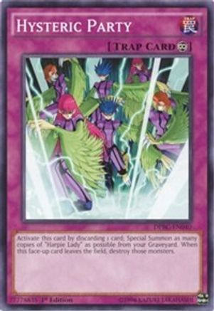 Hysteric Party (DPBC-EN040) - Duelist Pack: Battle City 1st Edition