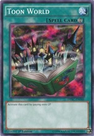 Toon World (DPBC-EN046) - Duelist Pack: Battle City 1st Edition