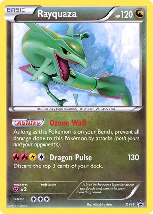 Rayquaza XY64/211 - XY Black Star Promos Holofoil