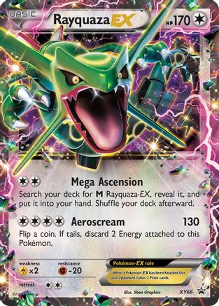 Rayquaza-EX XY66/211 - XY Black Star Promos Holofoil