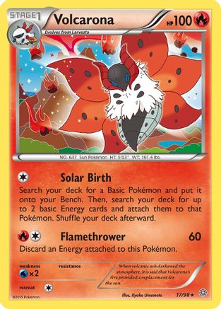 Volcarona 17/98 - Ancient Origins Holofoil