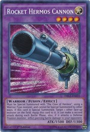 Rocket Hermos Cannon (DRL2-EN010) - Dragons of Legend 2 1st Edition
