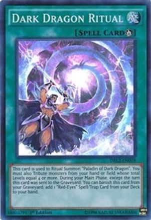 Dark Dragon Ritual (DRL2-EN019) - Dragons of Legend 2 1st Edition