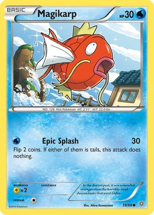 Magikarp 19/98 - XY  Ancient Origins Reverse Holofoil