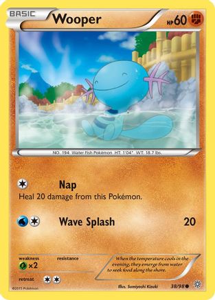 Wooper 38/98 - XY  Ancient Origins