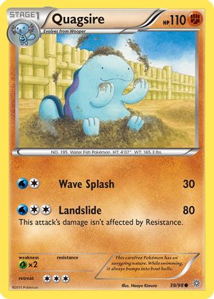 Quagsire 39/98 - Ancient Origins