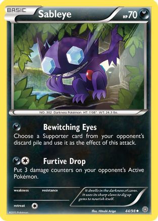 Sableye 44/98 - XY  Ancient Origins
