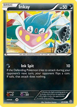 Inkay 45/98 - XY  Ancient Origins