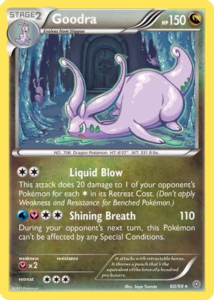 Goodra 60/98 - Ancient Origins Holofoil