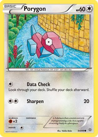 Porygon 64/98 - XY  Ancient Origins