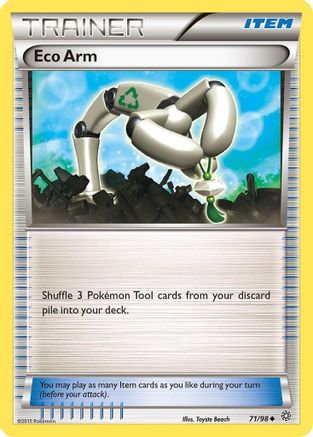 Eco Arm 71/98 - XY  Ancient Origins Reverse Holofoil