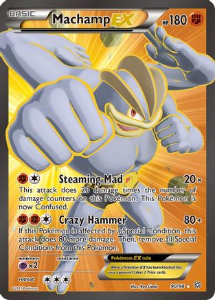 Machamp-EX 90/98 - Ancient Origins Holofoil