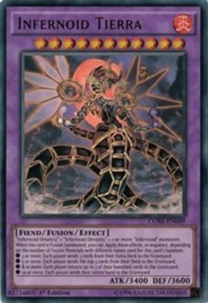 Infernoid Tierra (CORE-EN049) - Clash of Rebellions Unlimited