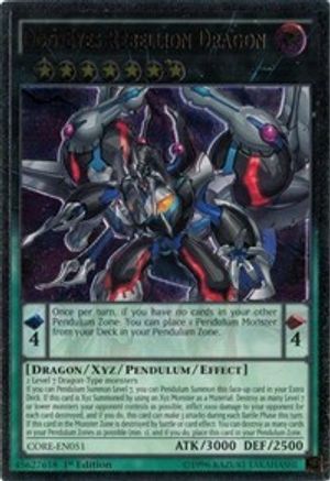 Odd-Eyes Rebellion Dragon (UTR) (CORE-EN051) - Clash of Rebellions 1st Edition