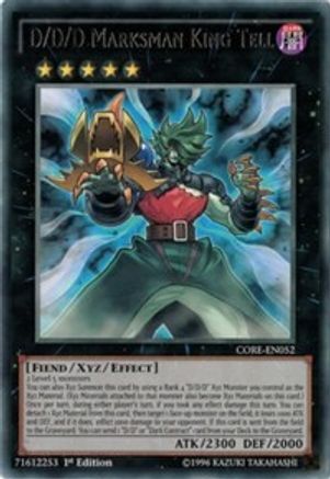 D/D/D Marksman King Tell (CORE-EN052) - Clash of Rebellions 1st Edition
