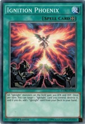 Ignition Phoenix (CORE-EN061) - Clash of Rebellions Unlimited