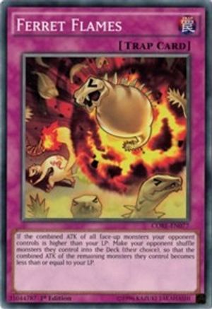 Ferret Flames (CORE-EN077) - Clash of Rebellions Unlimited