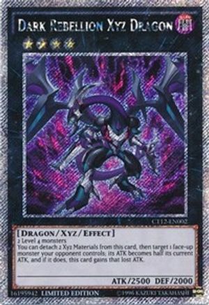 Dark Rebellion Xyz Dragon (CT12-EN002) - 2015 Mega-Tins Limited