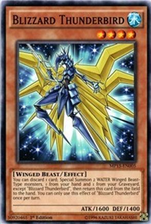 Blizzard Thunderbird (MP15-EN005) - 2015 Mega-Tins Mega Pack 1st Edition