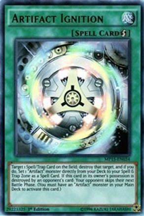 Artifact Ignition (MP15-EN034) - 2015 Mega-Tins Mega Pack 1st Edition