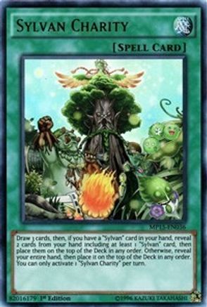 Sylvan Charity (MP15-EN036) - 2015 Mega-Tins Mega Pack 1st Edition