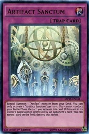 Artifact Sanctum (MP15-EN041) - 2015 Mega-Tins Mega Pack 1st Edition