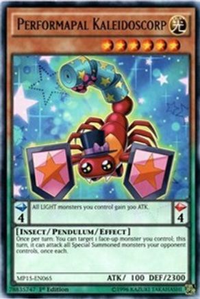 Performapal Kaleidoscorp (MP15-EN065) - 2015 Mega-Tins Mega Pack 1st Edition