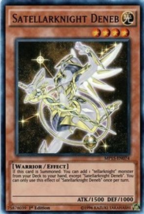 Satellarknight Deneb (MP15-EN074) - 2015 Mega-Tins Mega Pack 1st Edition