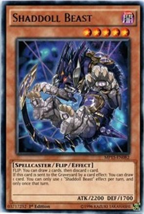 Shaddoll Beast (MP15-EN082) - 2015 Mega-Tins Mega Pack 1st Edition