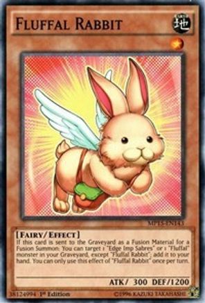 Fluffal Rabbit (MP15-EN143) - 2015 Mega-Tins Mega Pack 1st Edition
