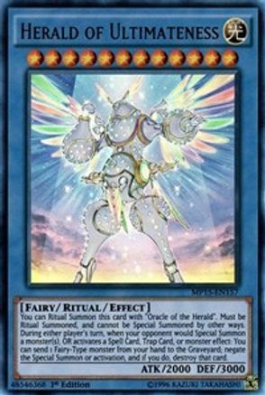 Herald of Ultimateness (MP15-EN157) - 2015 Mega-Tins Mega Pack 1st Edition